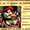 Rire est le propre de l'Homme, merci M'sieur Rabelais !
