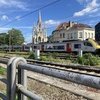 Laeken vert et ferroviaire